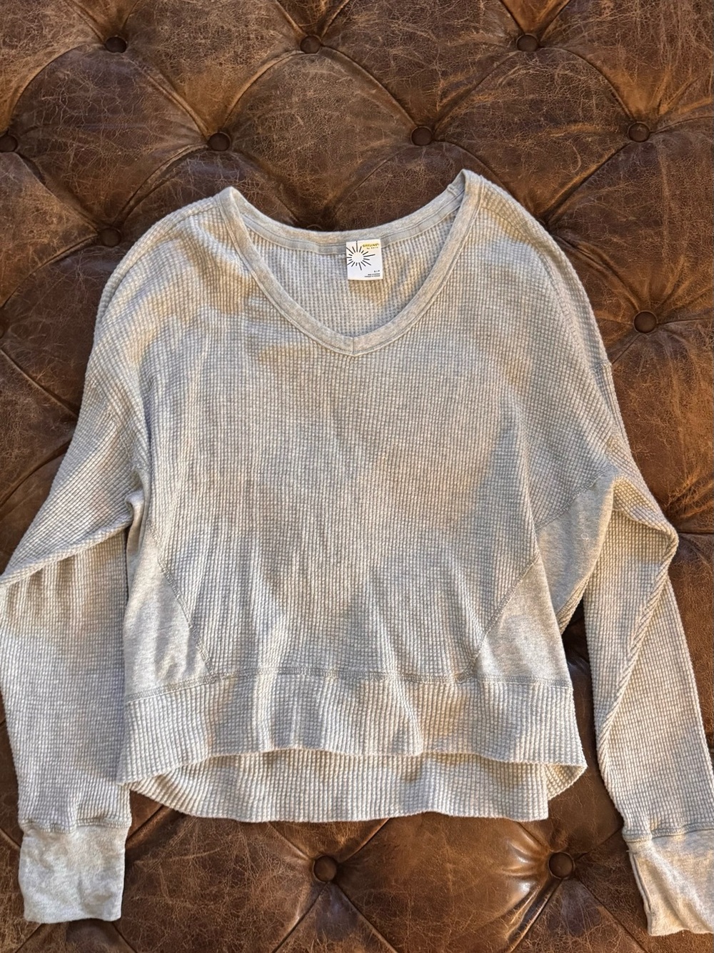 Grey Offline by Aerie Top